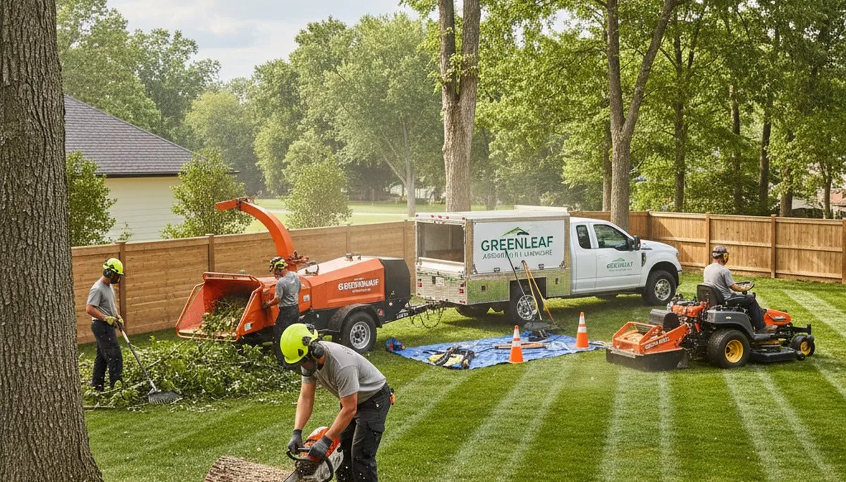 Professional lawn care and tree removal in Salisbury, MD by Chop Chop Tree experts