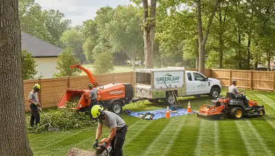 Professional lawn care and tree removal in Salisbury, MD by Chop Chop Tree experts