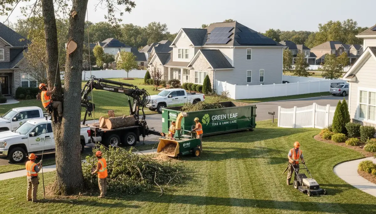 Professional lawn and tree care service in Salisbury, MD by Chop Chop Tree experts
