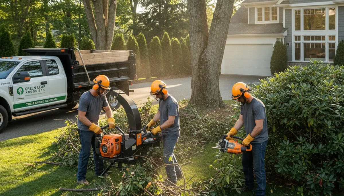 Professional shrub removal service in Salisbury, MD clearing overgrown and unwanted vegetation
