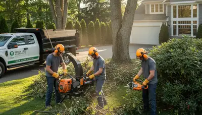 Professional shrub removal service in Salisbury, MD clearing overgrown and unwanted vegetation