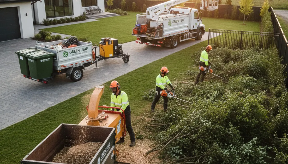 Professional shrub removal service in Salisbury, MD clearing overgrown and unwanted vegetation
