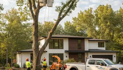 Professional tree removal service in Salisbury, MD ensuring safe and clean property maintenance
