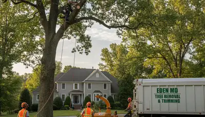 Professional tree removal service in Salisbury MD by certified arborists